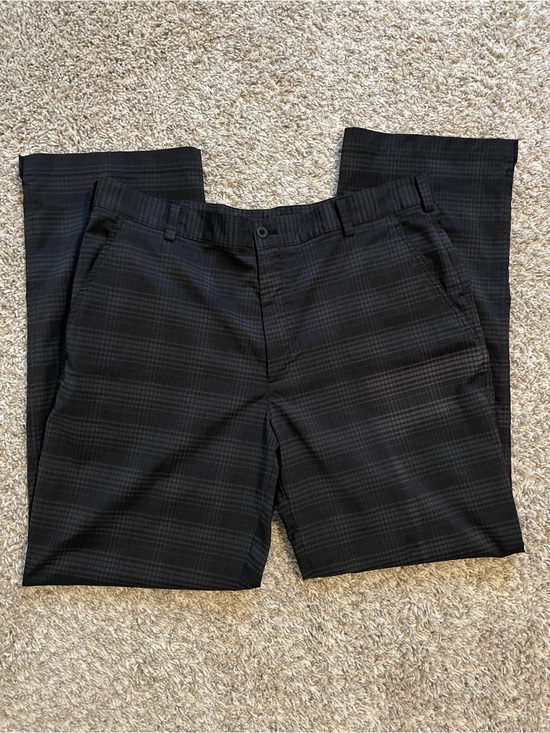 Nike Other - Nike Black and Gray Plaid Golf Pants 36x32